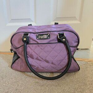 NEW Purple Suitcase bag small luggage carry on travel bag duffel bag briefcase